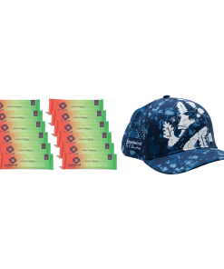12 Single Servings Dauwaltermelon Endurance Fuel + Hat